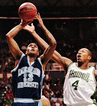 Richie Parker finally wound up at Long Island University, where he averaged 14.6 points per game from 1996-2000.